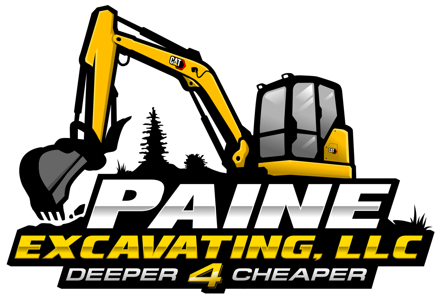 Paine Excavating Logo